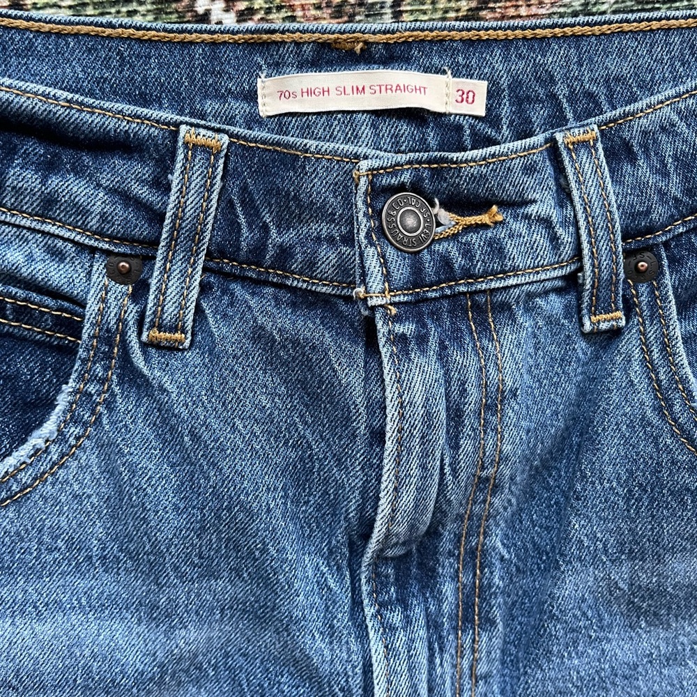 Levi's 70s High Slim Straight Jeans